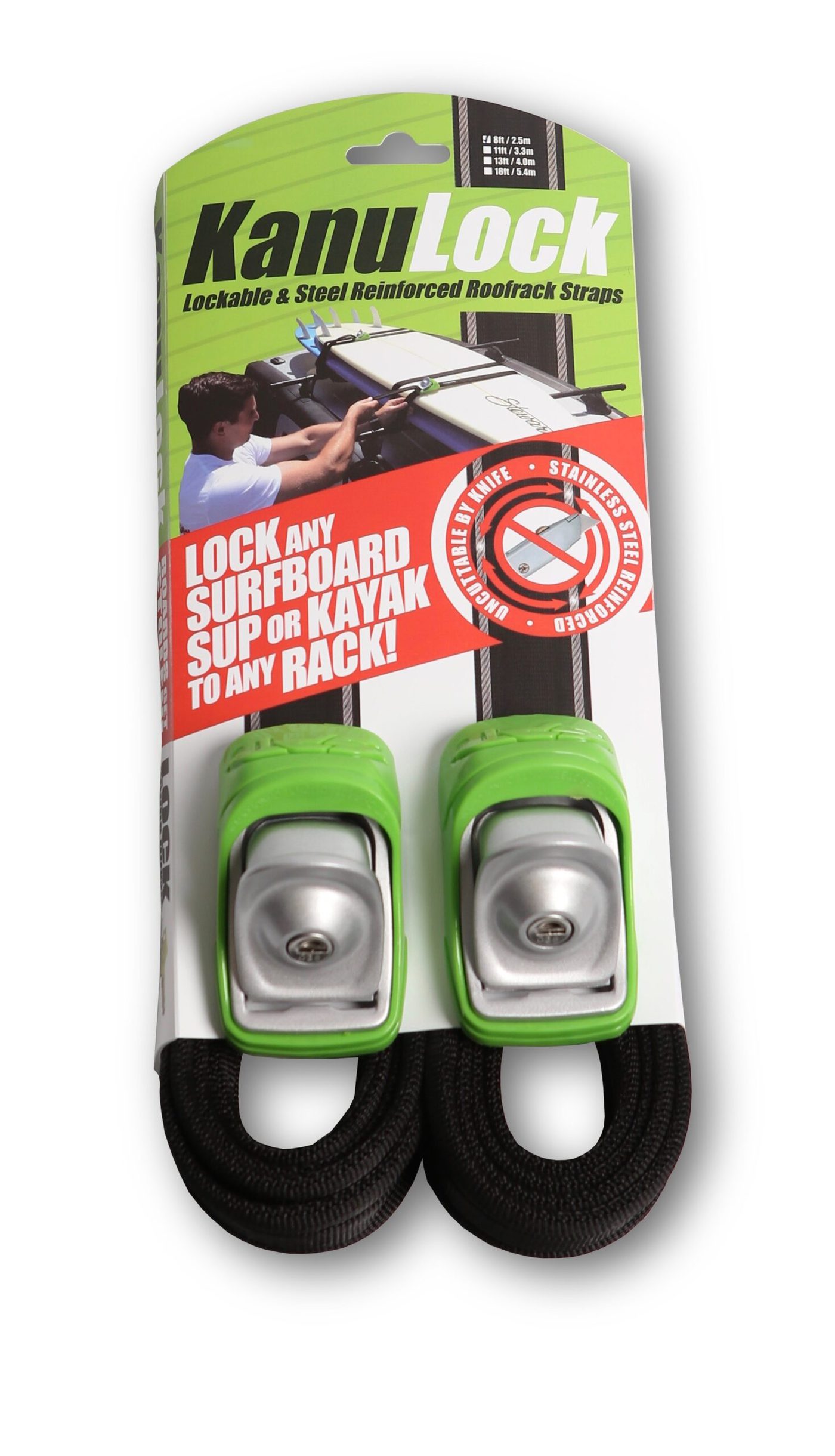 KanuLock 2,5m Lockable Tiedown