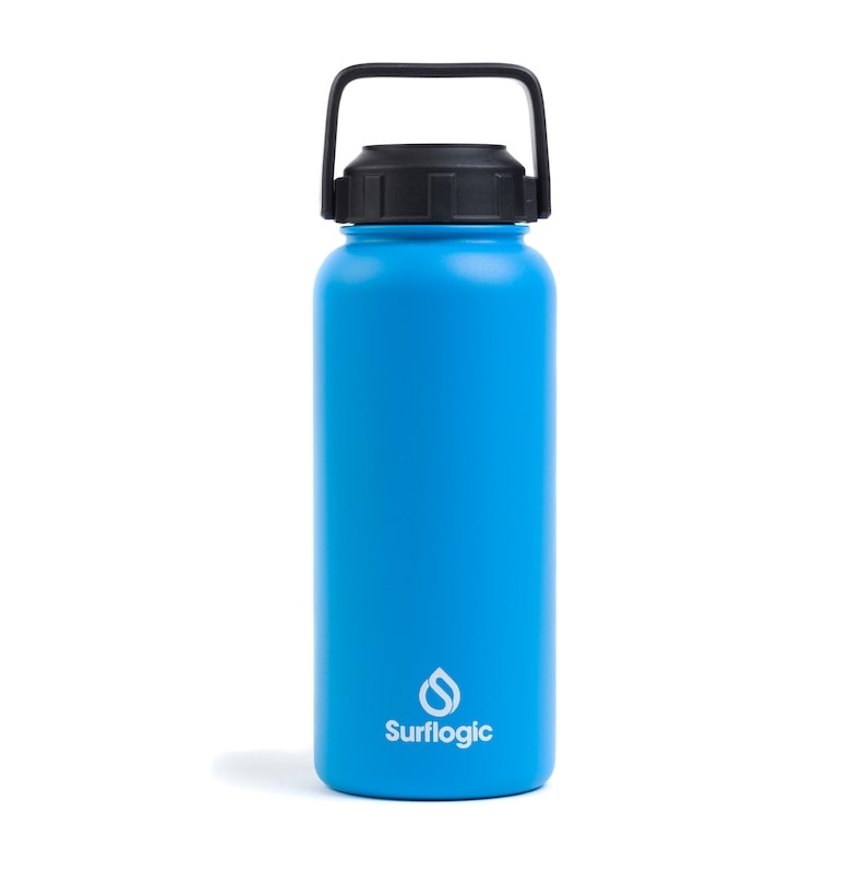 Surf Logic 950 ml Bottle Wide / Cyan