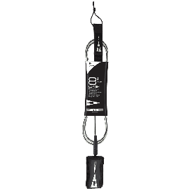 SIC Surf Leash 8' Black