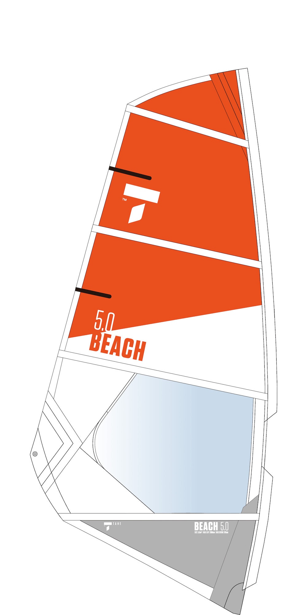 TAHE KOMPLETTRIGG BEACH 5,0