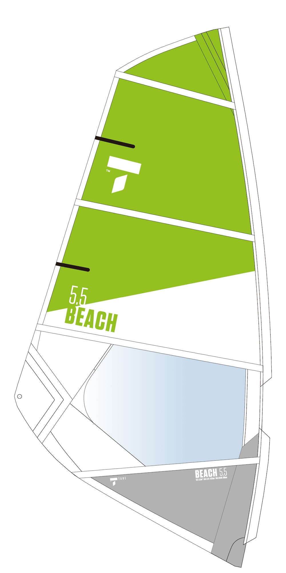 TAHE SAIL BEACH 5,5