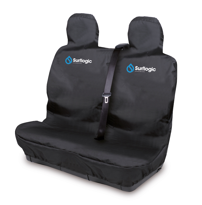Surf Logic Waterproof Car Seat Cover Double Black