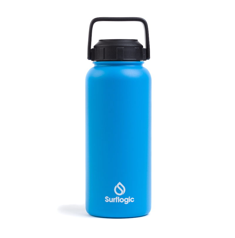 Surf Logic 950 ml Bottle Wide / Cyan