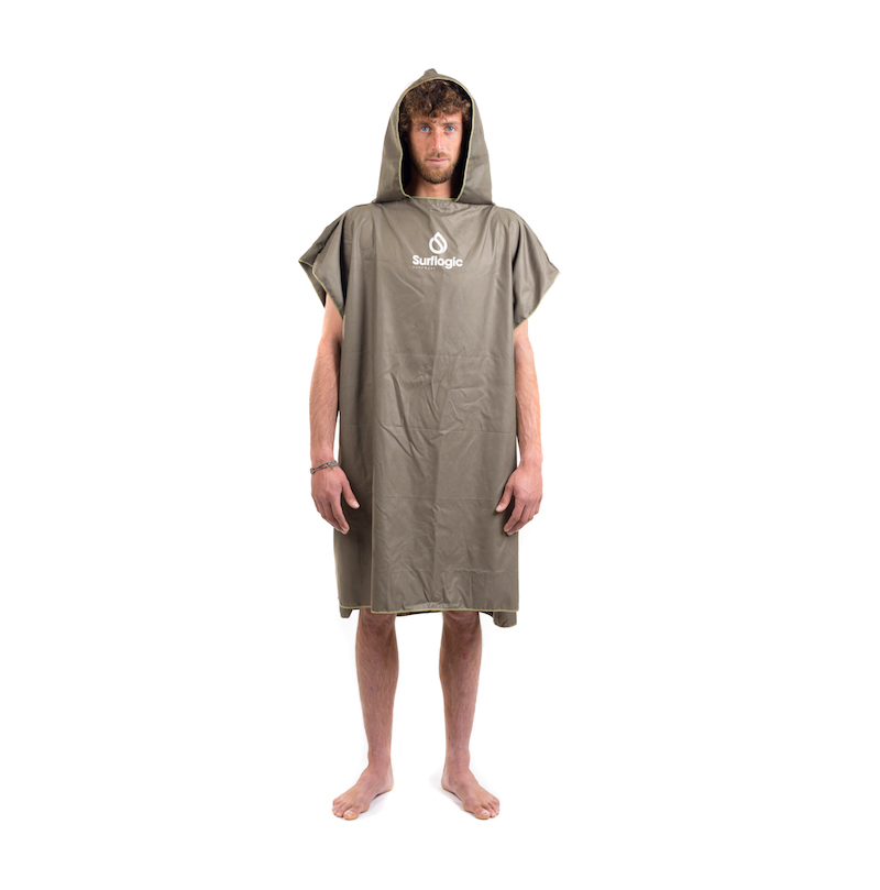 Surf Logic Quick-dry poncho microfiber / Olive green