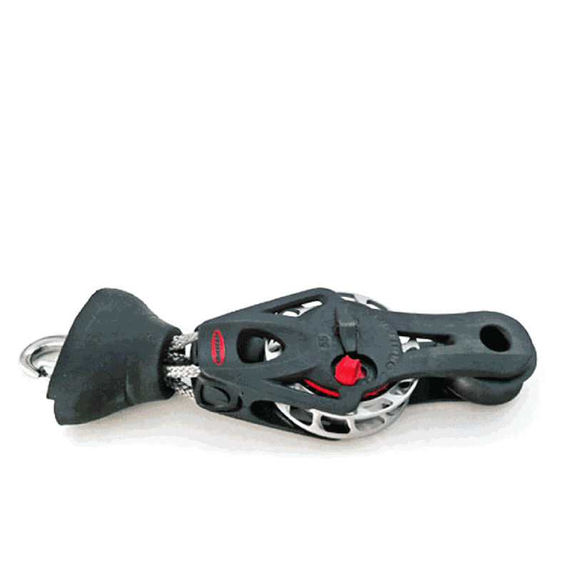 TAHE O'pen Skiff Mainsheet Ratchet Block Bottom