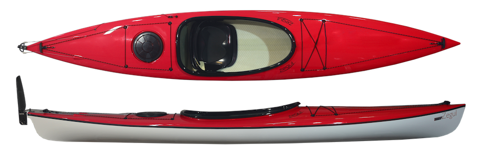 Zegul Easy A-Core Rudder - Red