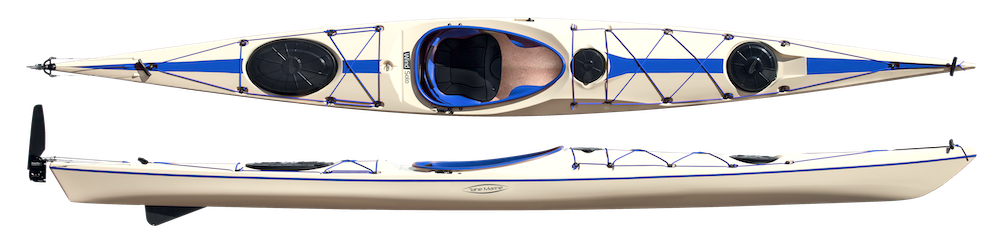 Tahe Wind Solo Outdoor Skeg - White