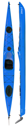 Zegul Saga MV PE Rudder/Skeg - Blue
